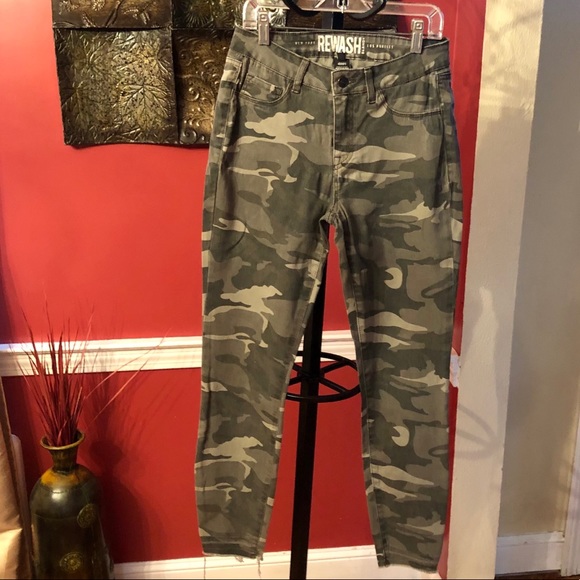 Rewash Camo Stretch Skinny’s - Picture 6 of 6